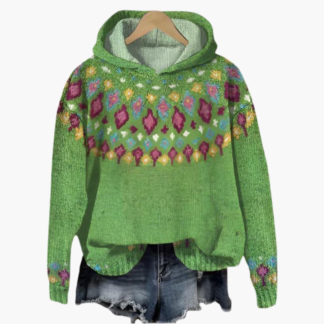 Knit Hoodie for Women - Cozy & Warm Casual Sweater