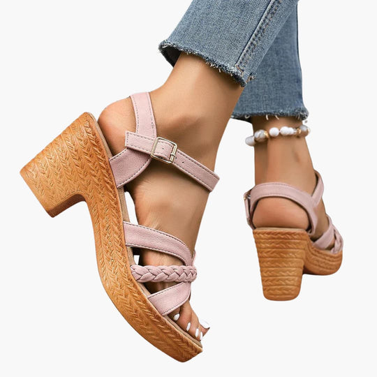 Wedge Sandals Women’s - Orthopaedic Summer Style with Buckle