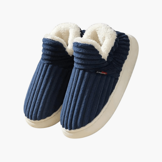 Plush Indoor Slippers for Women - Warm Cosy House Shoes