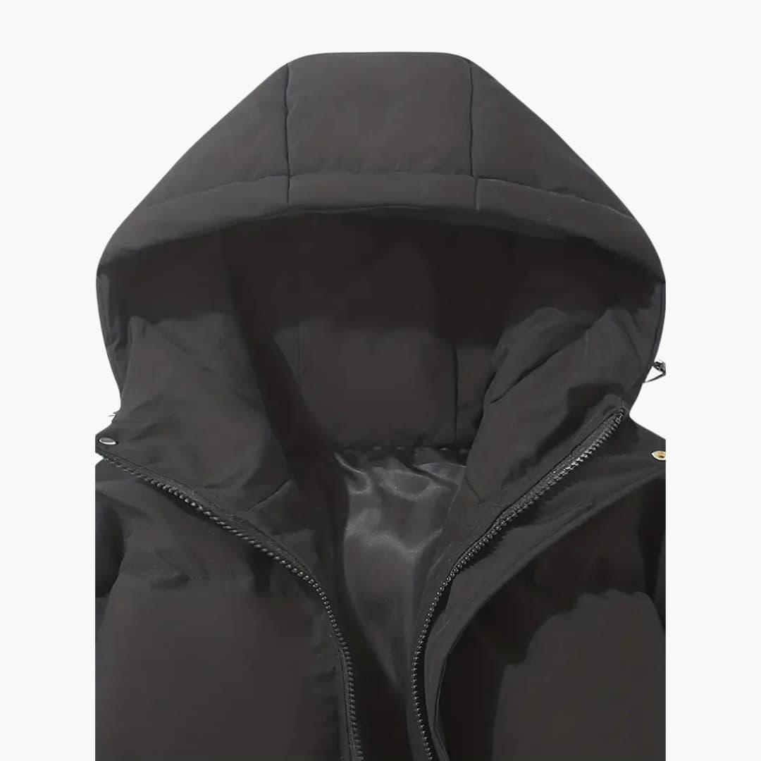 Warm Hooded Winter Jacket – Women's Quilted Puffer Coat