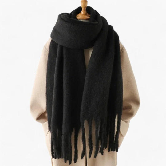 Oversized Blanket Scarf – Women's Cozy Winter Wrap