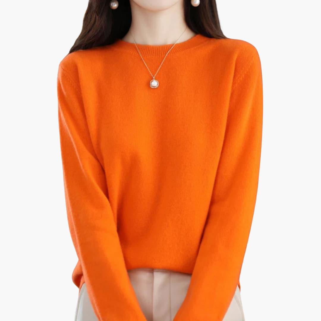 Stylish Wool Jumper – Women's Chunky Knit Sweater