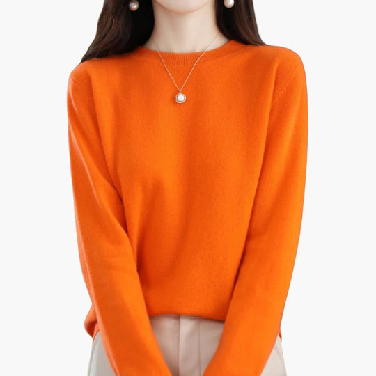 Stylish Wool Jumper – Women's Chunky Knit Sweater