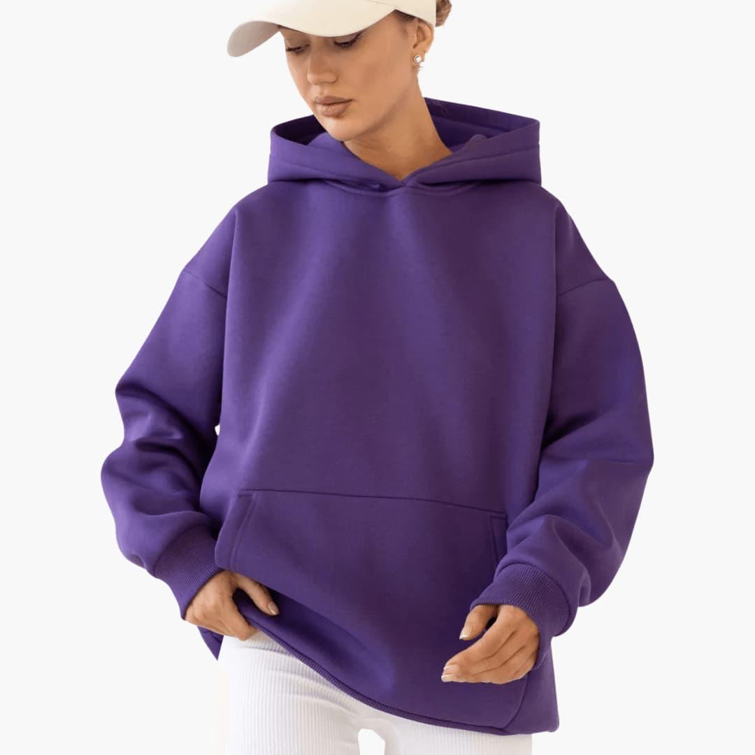 Loose Fit Hoodie for Women - Cozy & Comfortable Everyday Wear