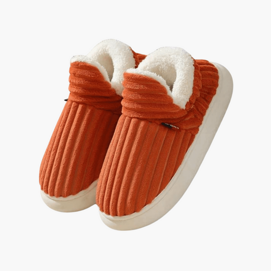 Plush Indoor Slippers for Women - Warm Cosy House Shoes
