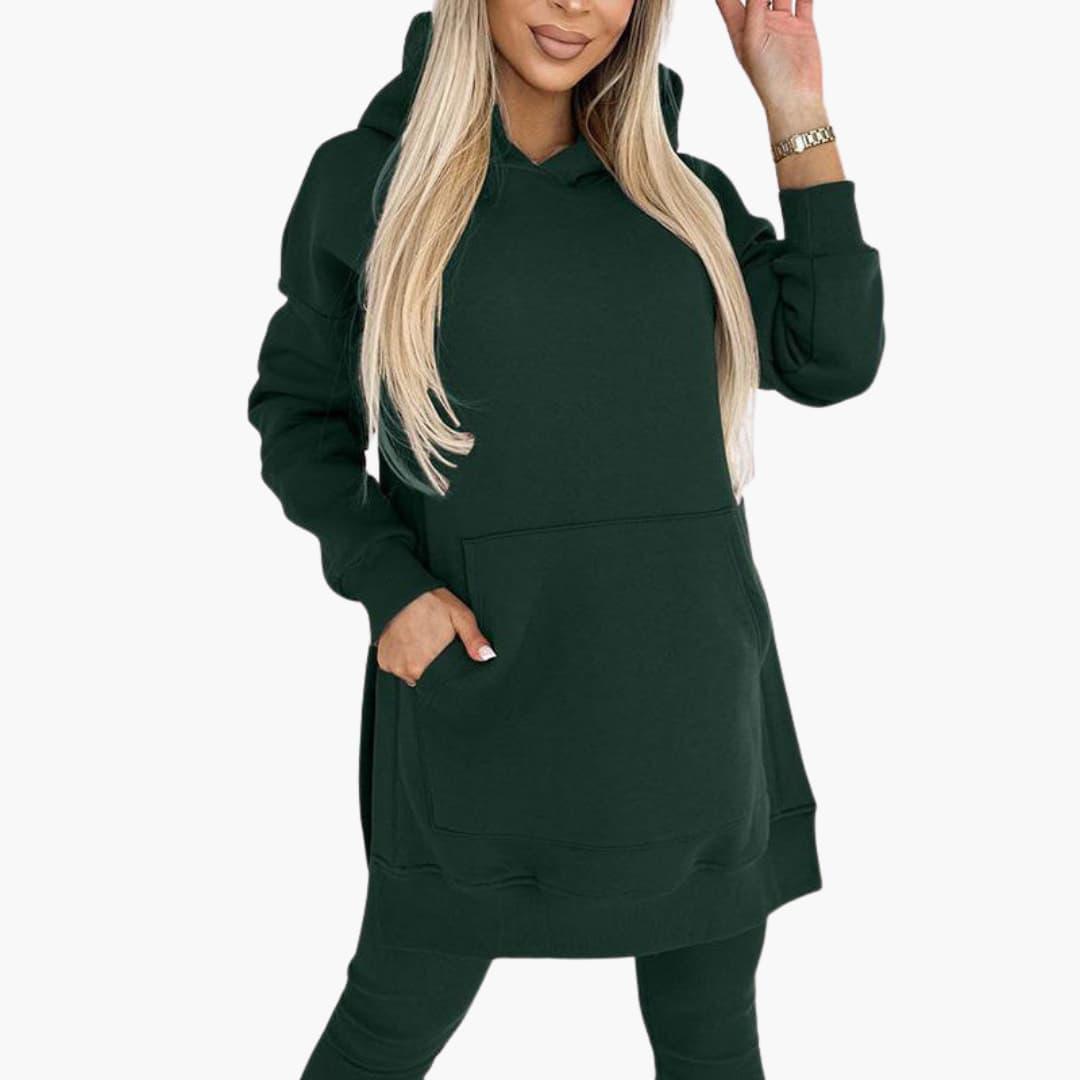 Hoodie & Leggings Set – Women's Cozy Two-Piece Loungewear