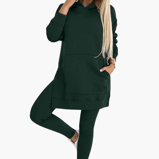 Hoodie & Leggings Set – Women's Cozy Two-Piece Loungewear