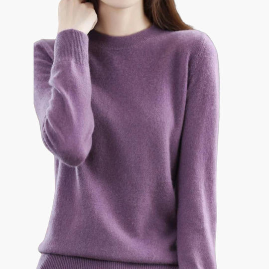Stylish Wool Jumper – Women's Chunky Knit Sweater