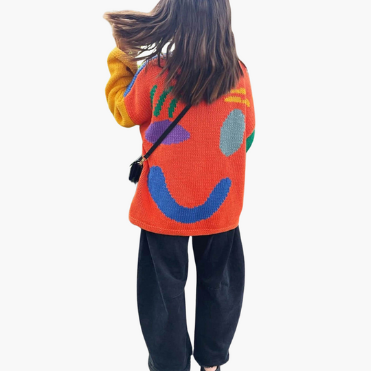 Chunky Cable Knit Sweater - Women's Oversized Jumper