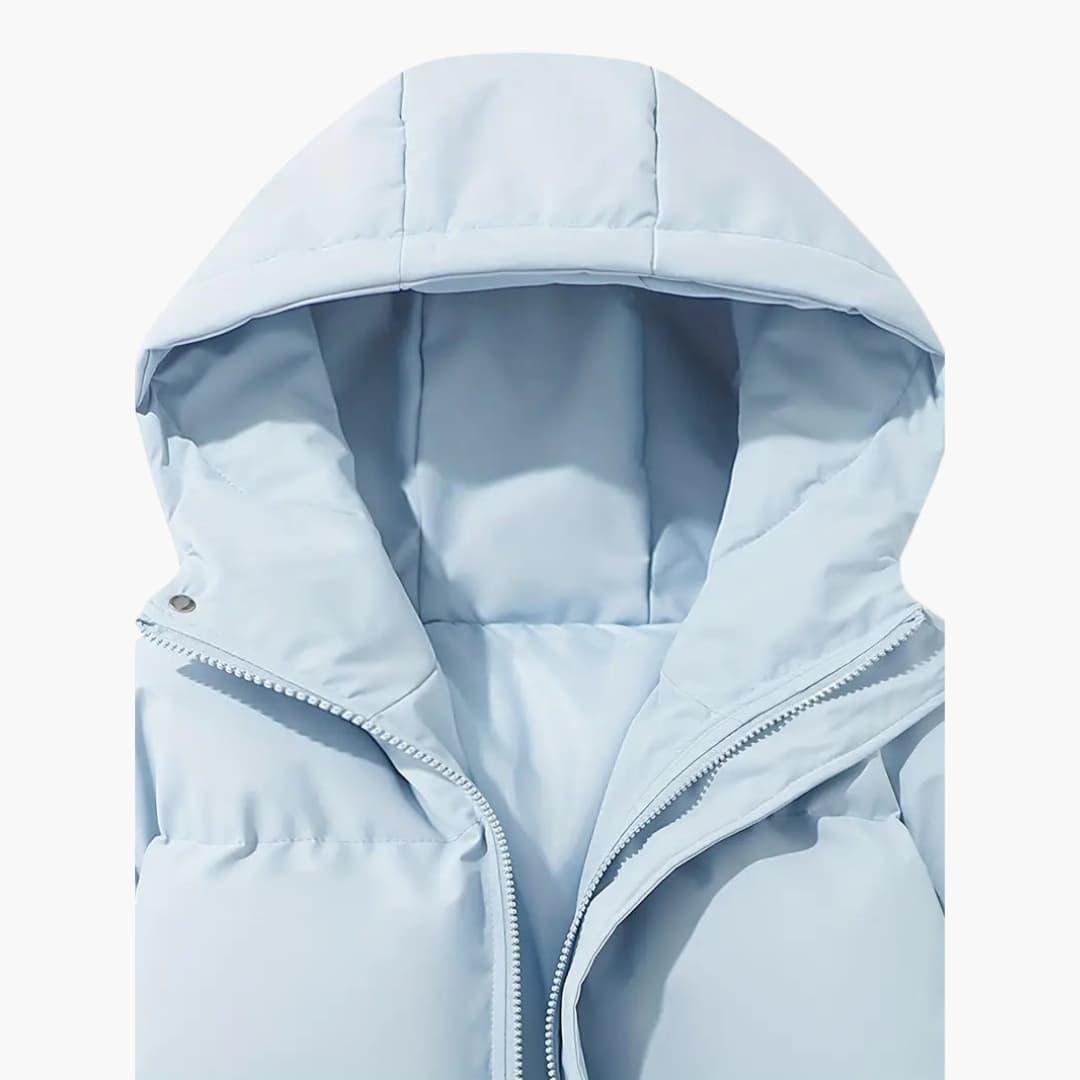 Warm Hooded Winter Jacket – Women's Quilted Puffer Coat