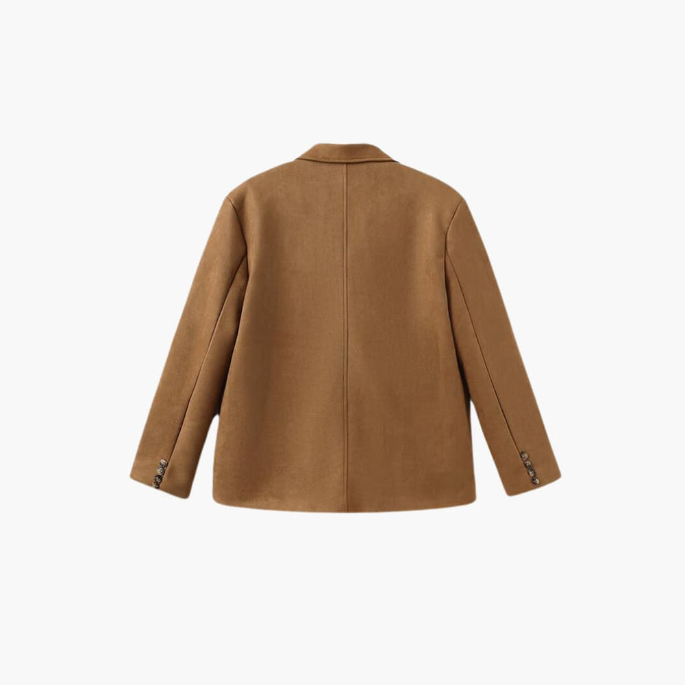 Buttoned Jacket for Women – Cropped, Stylish & Trendy Layer - IsabellaMae