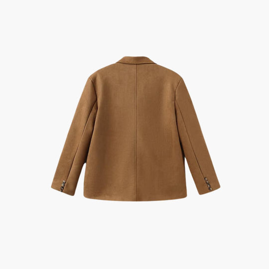 Buttoned Jacket for Women – Cropped, Stylish & Trendy Layer - IsabellaMae