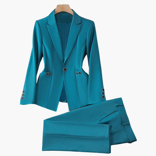 Tailored Blazer & Trousers Set for Women - Sophisticated Look