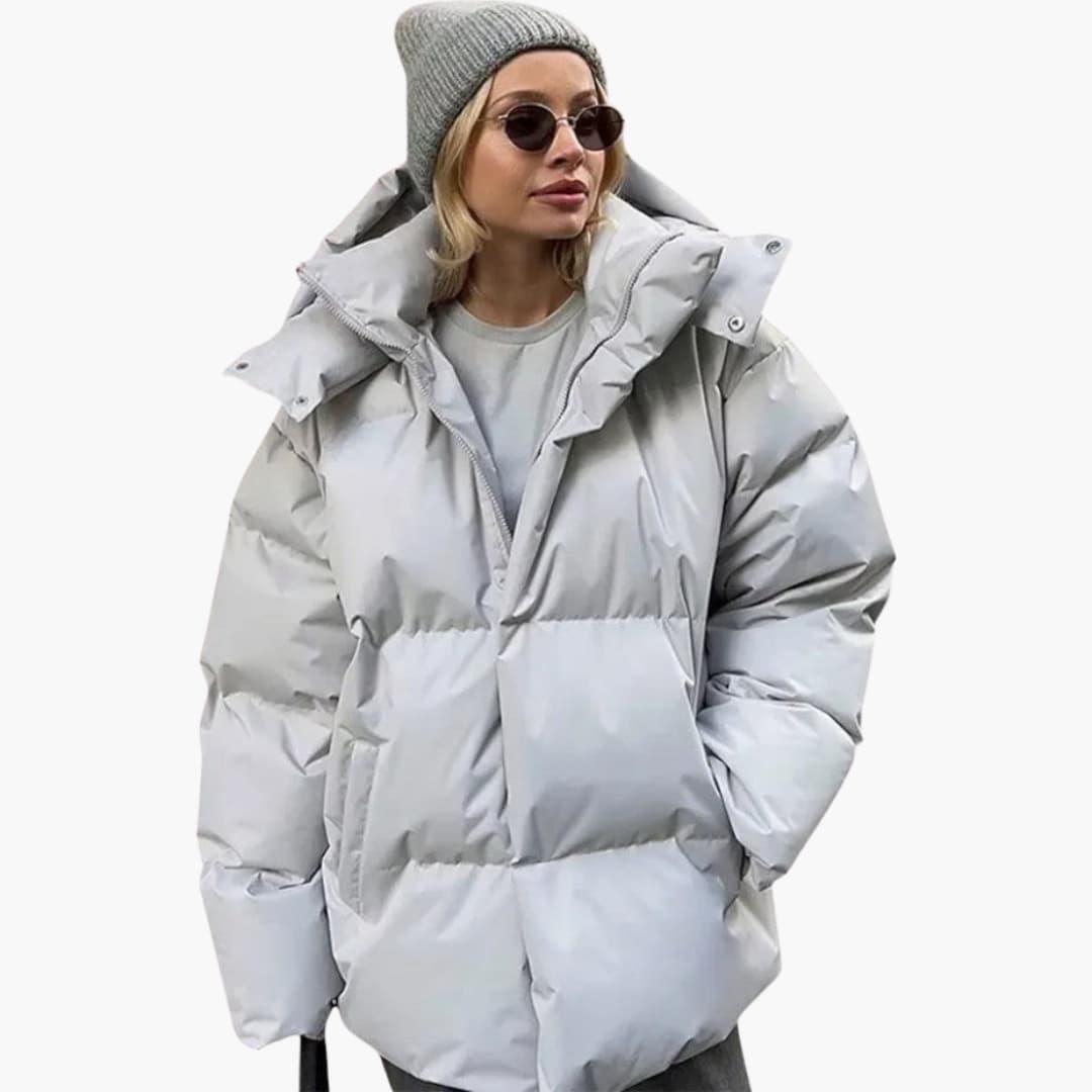 Oversized Puffer Jacket – Women's Lightweight Winter Coat