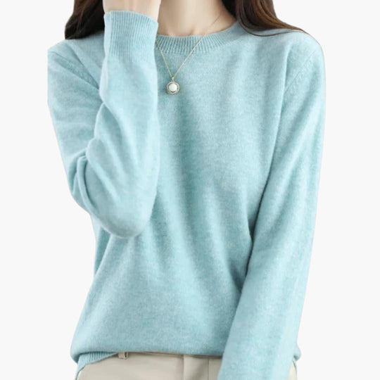 Stylish Wool Jumper – Women's Chunky Knit Sweater