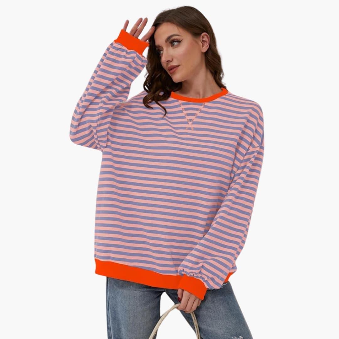 Cosy Knit Jumper - Relaxed Fit Winter Pullover for Women