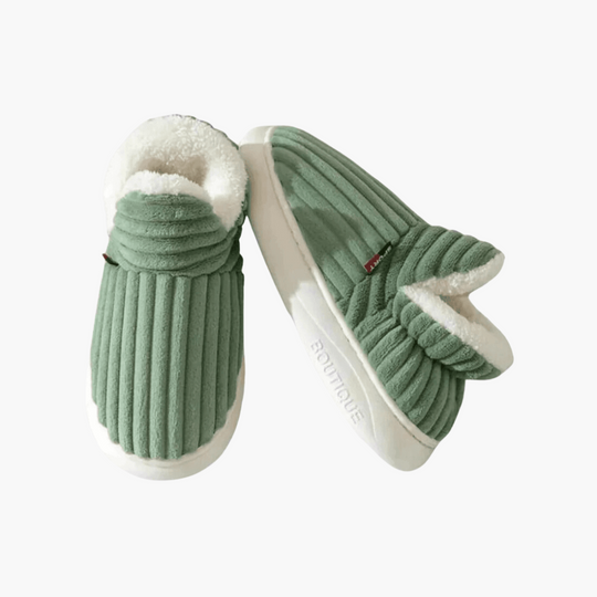Plush Indoor Slippers for Women - Warm Cosy House Shoes