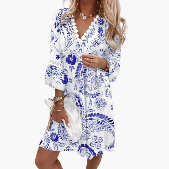 Boho Mini Dress - For Women’s Light & Breezy Summer Days