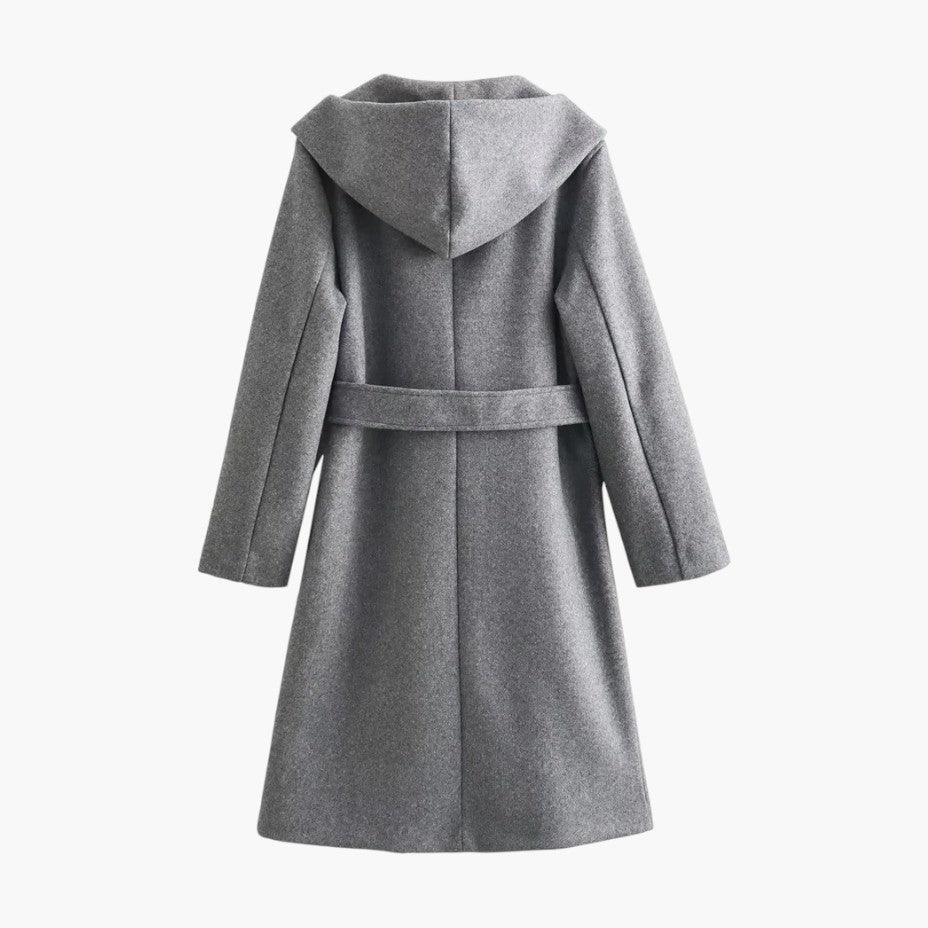 Classic Hooded Trench Coat – Women's Belted Rainwear