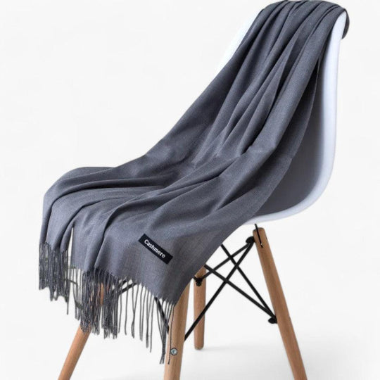Colorful Tassel Scarf – Women's Lightweight Boho Accessory