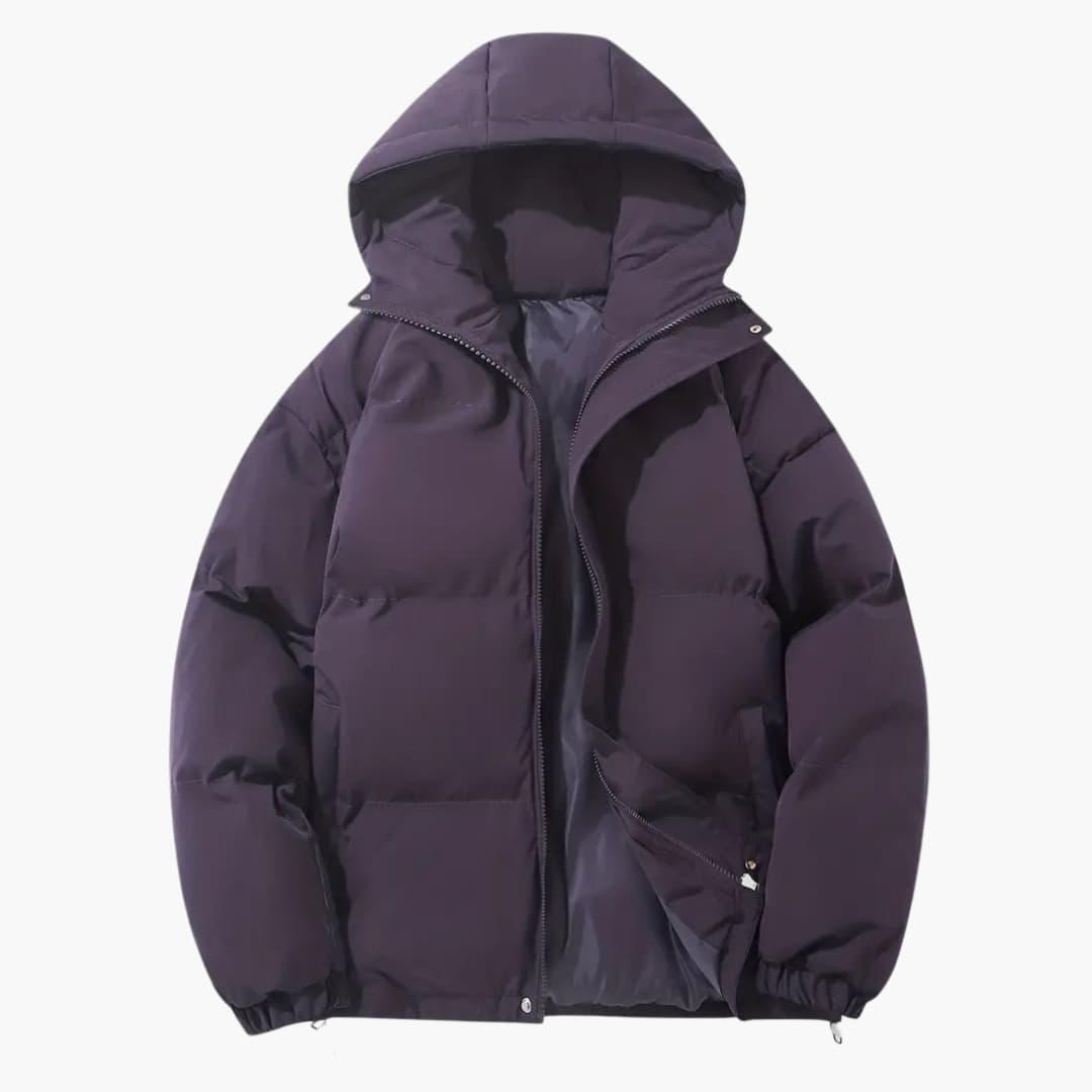 Warm Hooded Winter Jacket – Women's Quilted Puffer Coat