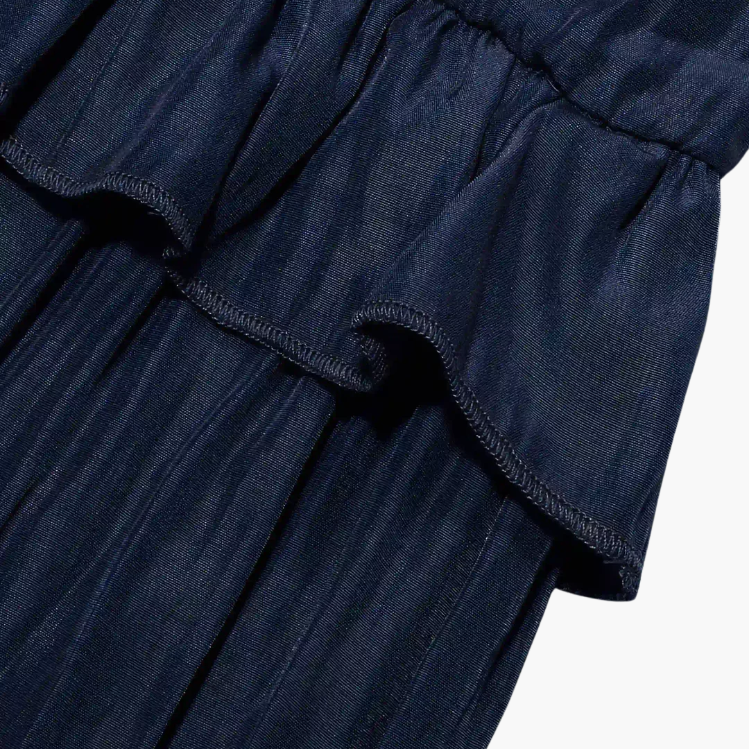 Ruffle Breeze Maxi Dress - Women's Flowy Summer Outfit