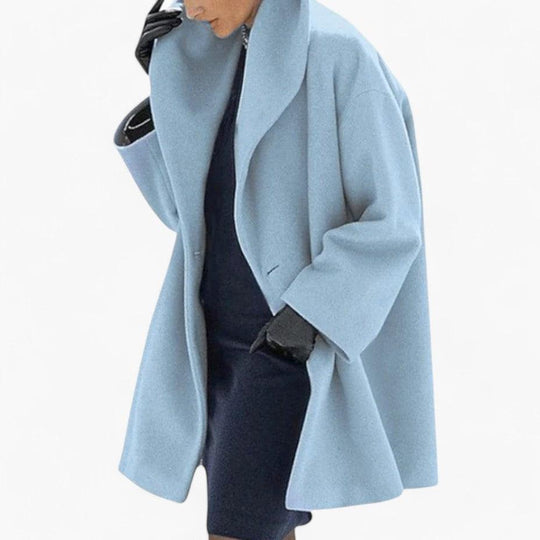Stylish Button-Up Spring Coat – Women's Lightweight Layer