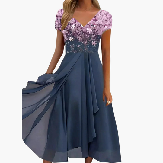 Elegant Midi Dress - Perfect for Women’s Wedding Guest Look