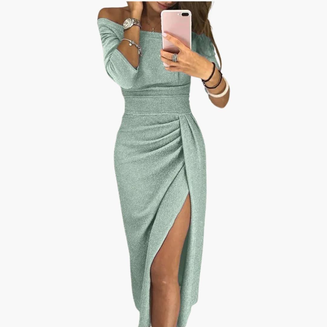 Elegant Luxury Evening Dress - Designer Gown for Women