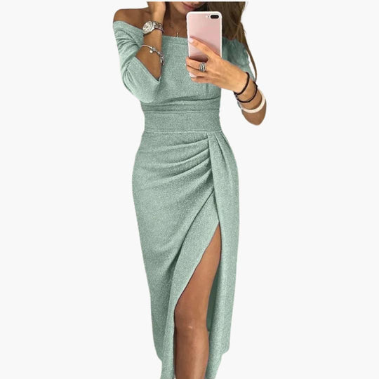Elegant Luxury Evening Dress - Designer Gown for Women