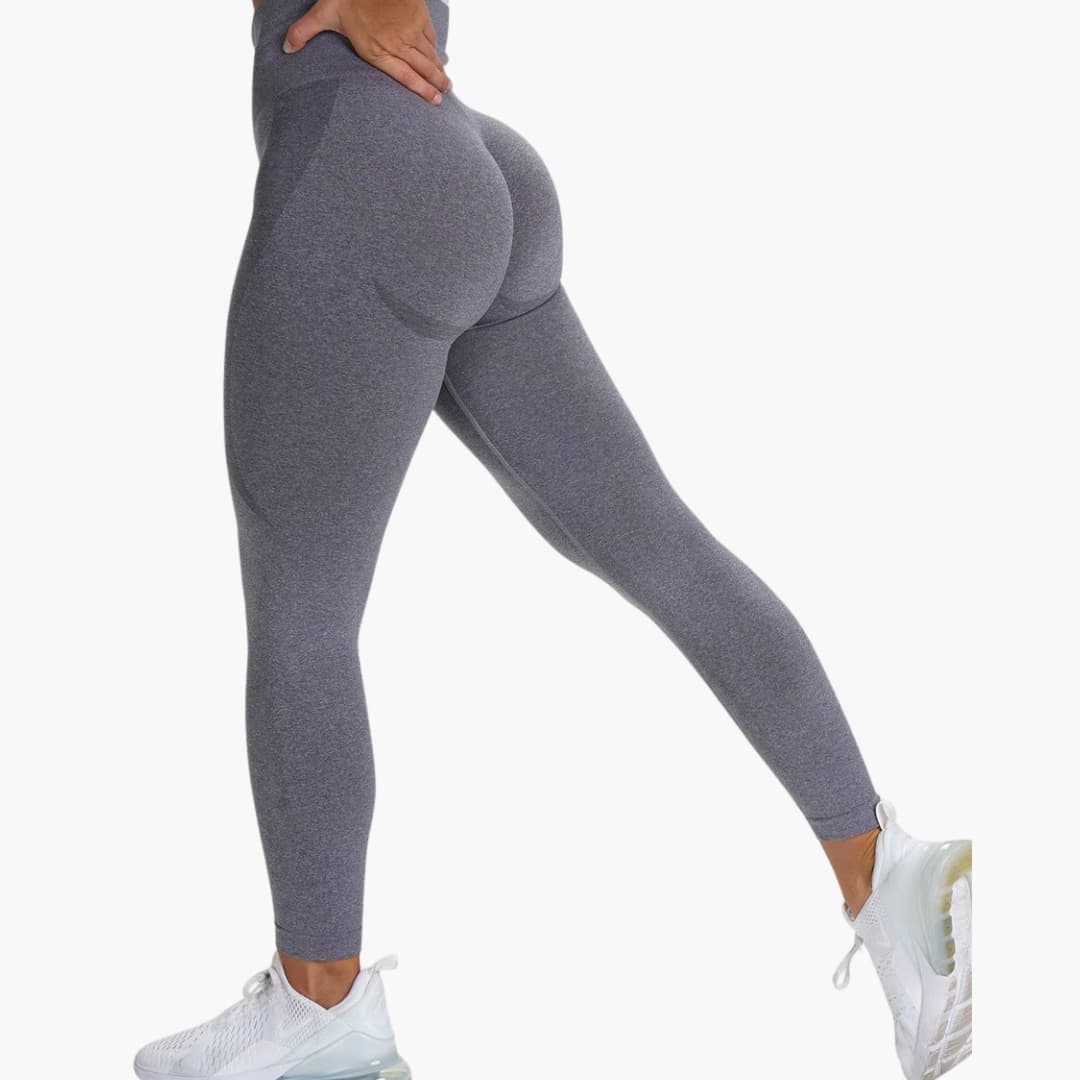 Women’s high-waisted full-length leggings for all-season wear