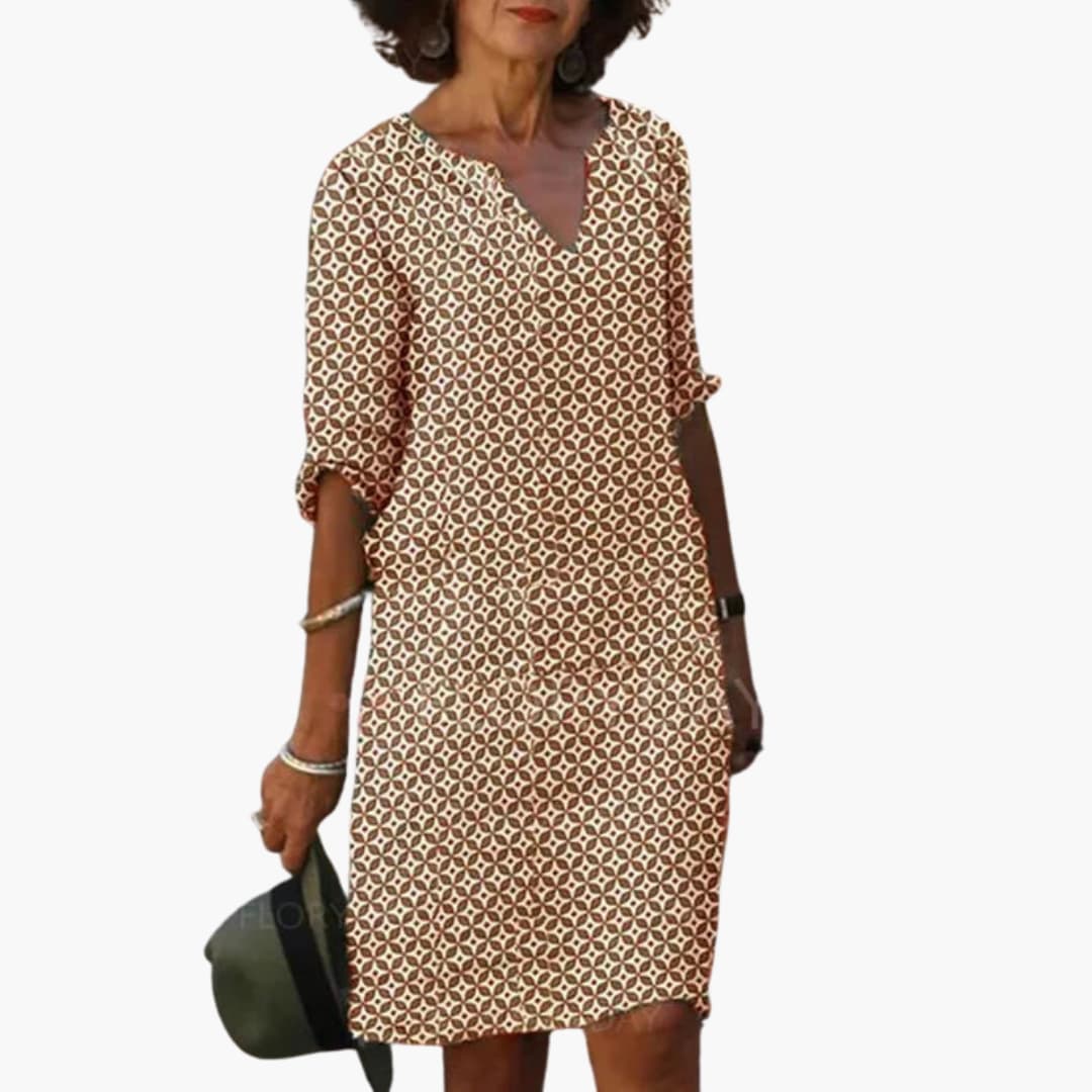 Relaxed Fit Summer Dress - Women's Casual Holiday Style