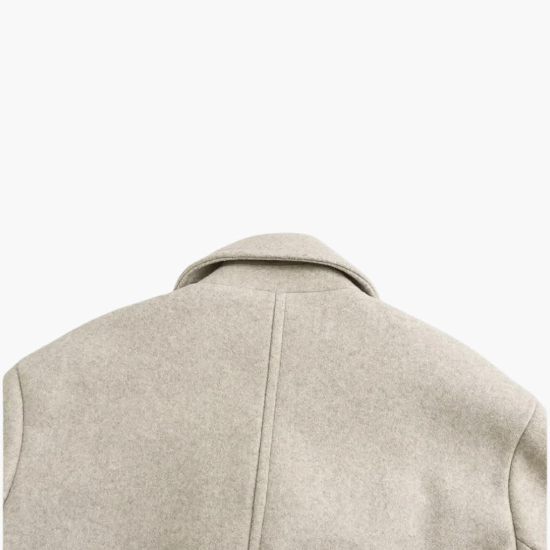 Oversized Wool Coat – Women's Longline Winter Essential