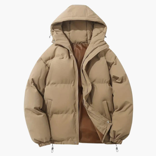 Warm Hooded Winter Jacket – Women's Quilted Puffer Coat