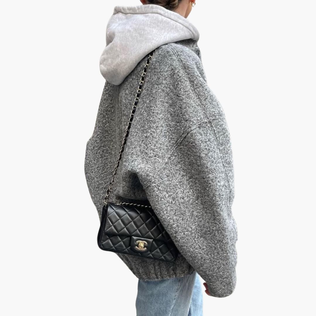 Oversized Bomber Jacket – Casual Winter Coat for Women