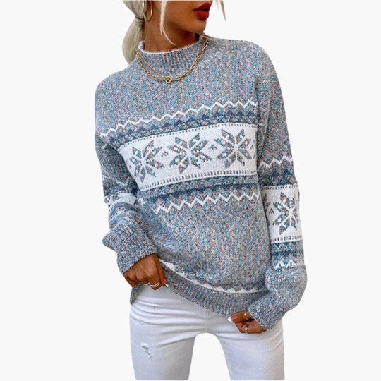 Cozy Vintage Knit Sweater for Women - Warm & Stylish