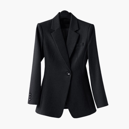 Women’s blazer and trousers set with stretch fabric all-season