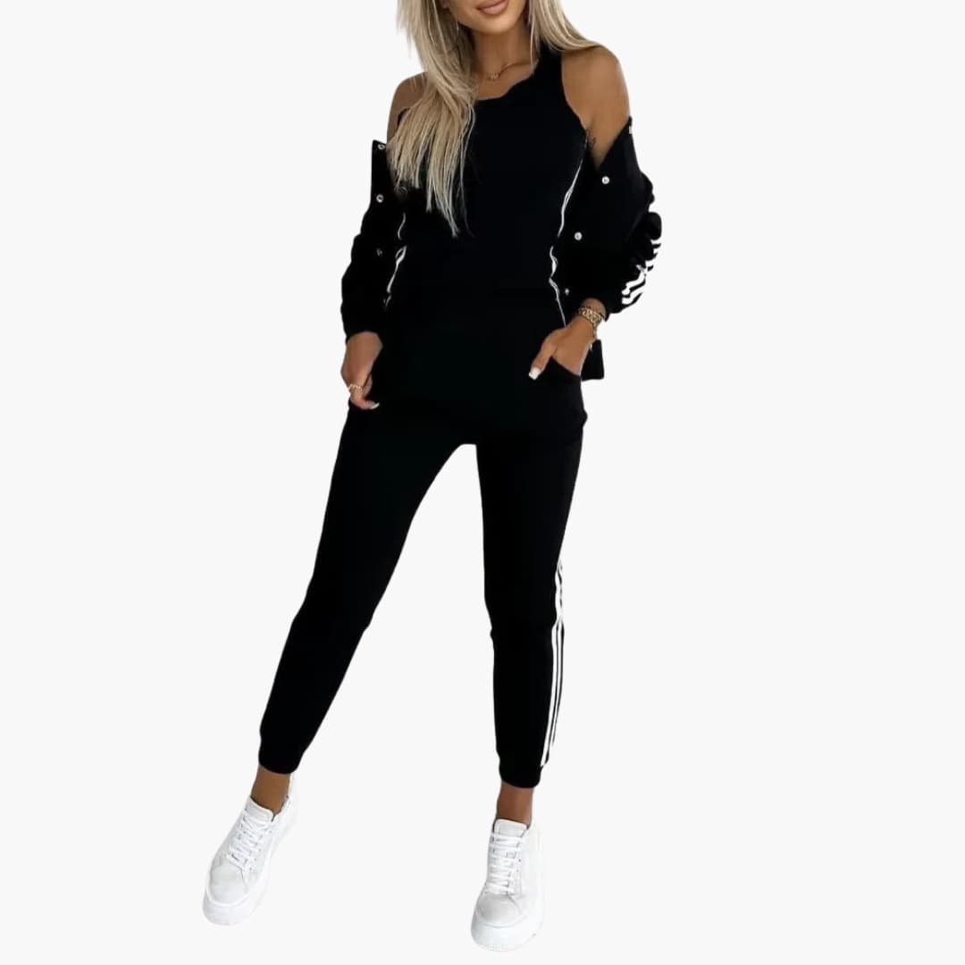 Women’s 3 piece all season set with joggers and jacket