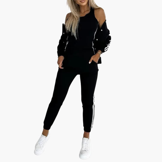 Women’s 3 piece all season set with joggers and jacket