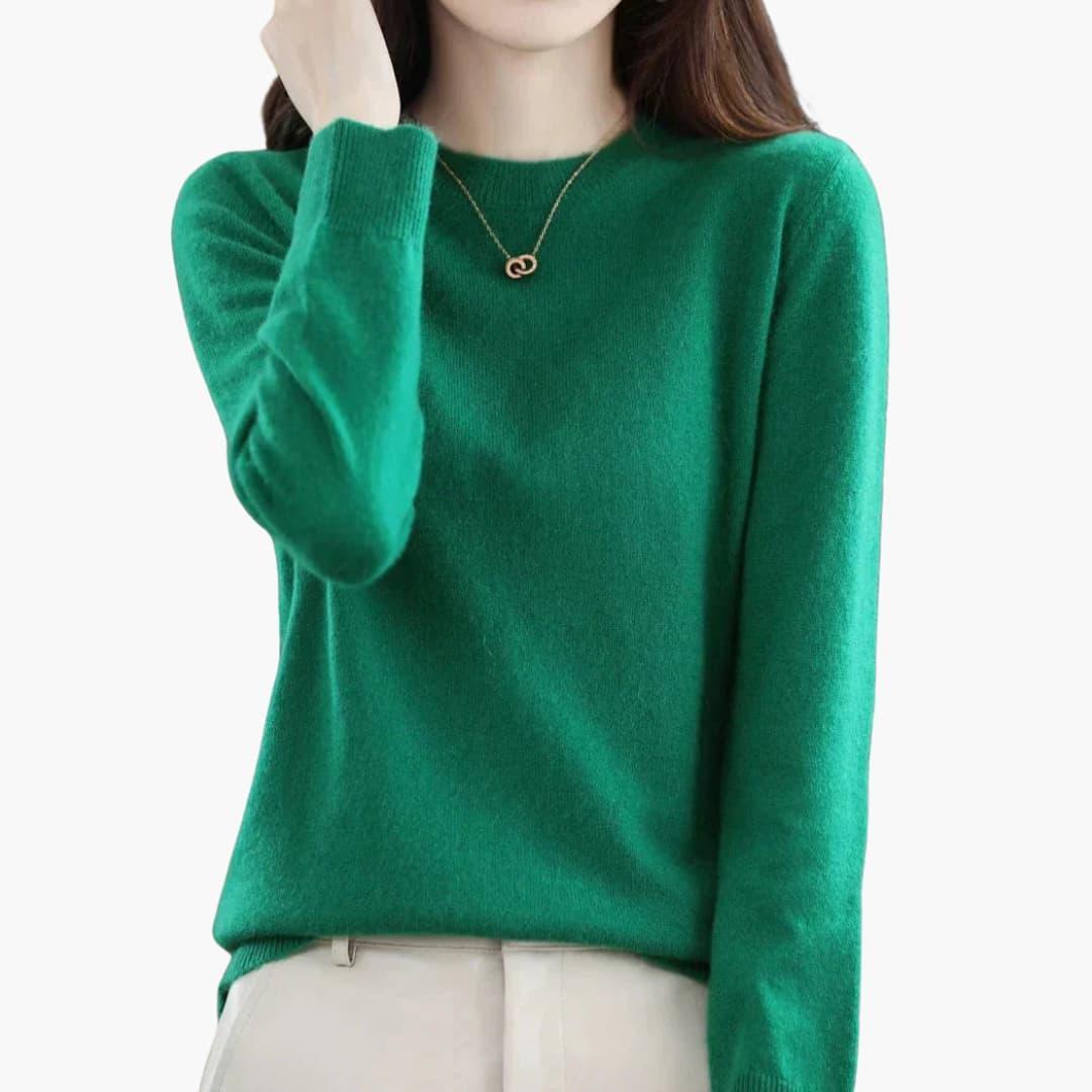 Stylish Wool Jumper – Women's Chunky Knit Sweater