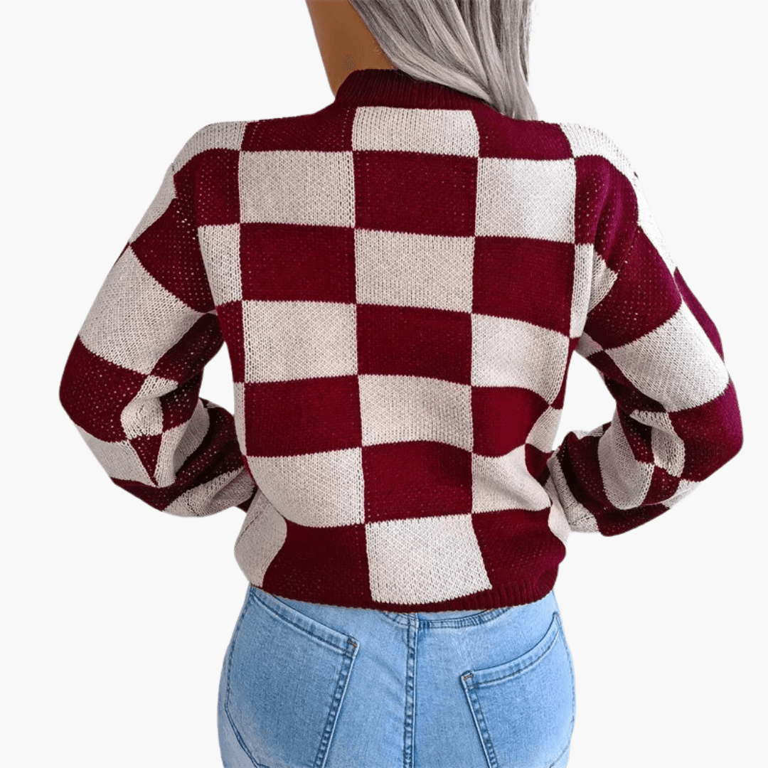 Modern Knit Jumper – Women's Cozy Oversized Sweater
