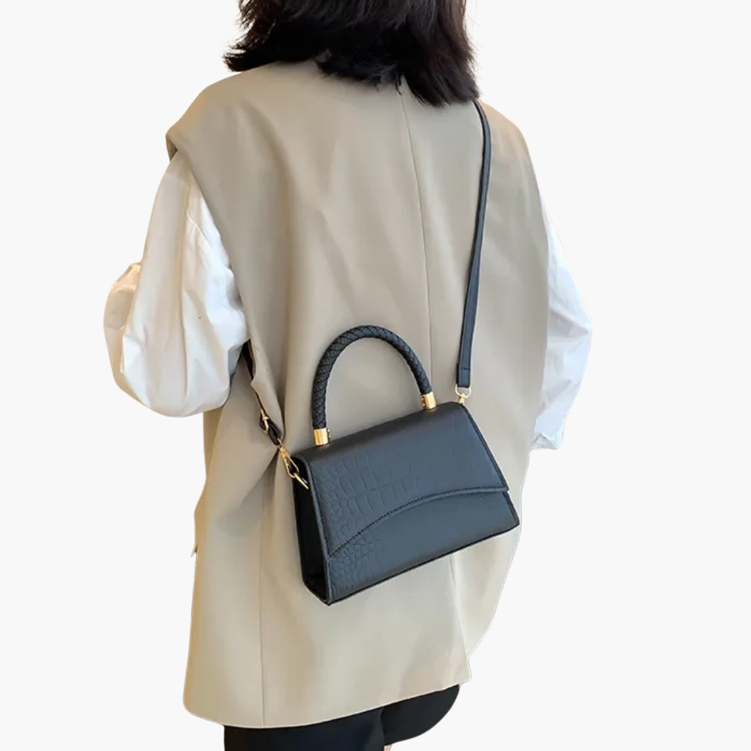 Top Handle Satchel - Women's Classic Shoulder Handbag