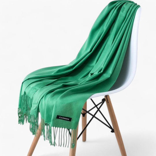 Colorful Tassel Scarf – Women's Lightweight Boho Accessory