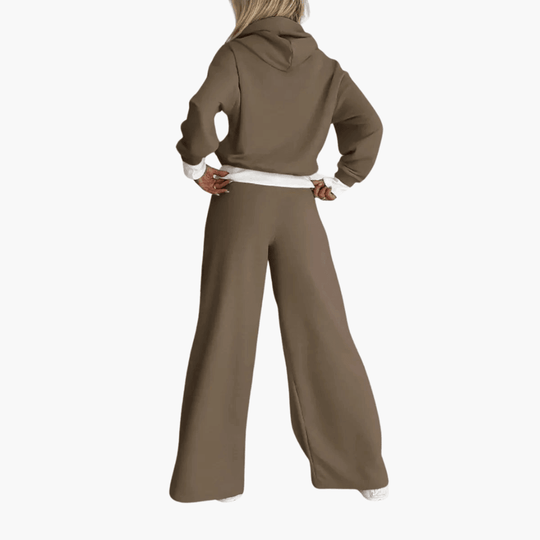 Knit Lounge Set – Women's Cozy Two-Piece Loungewear Outfit
