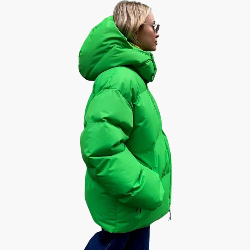 Oversized Puffer Jacket – Women's Lightweight Winter Coat