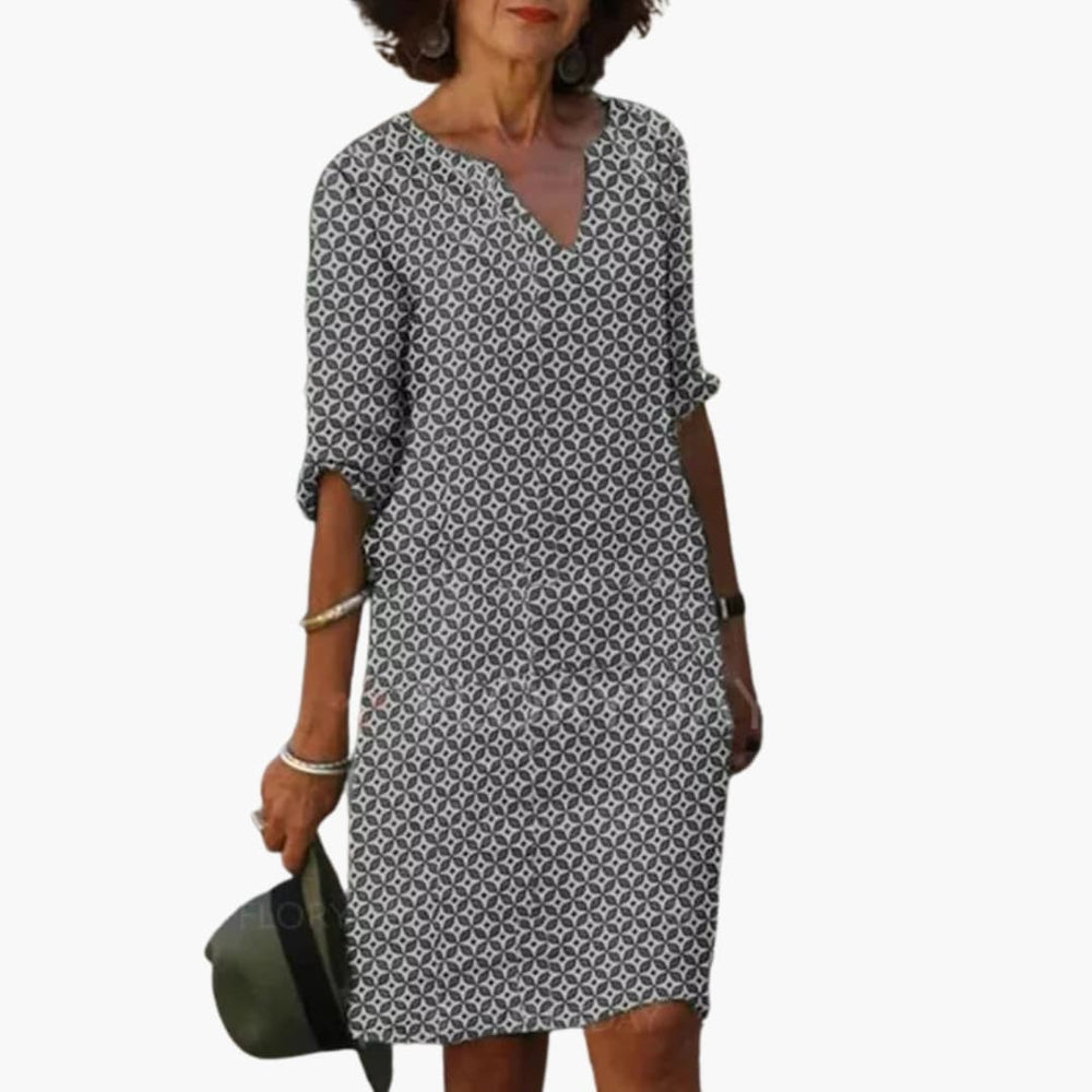 Relaxed Fit Summer Dress - Women's Casual Holiday Style
