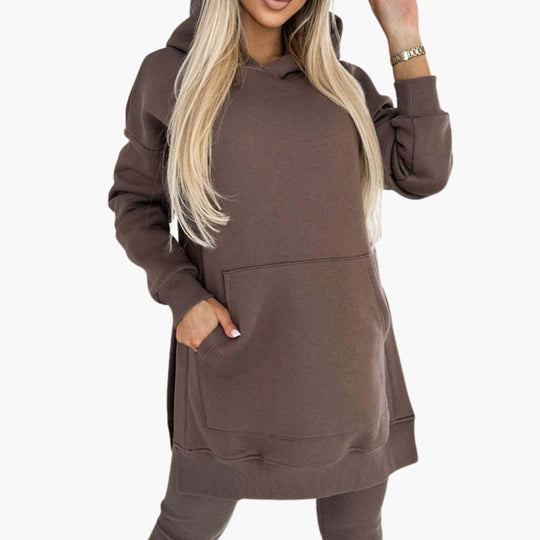 Hoodie & Leggings Set – Women's Cozy Two-Piece Loungewear