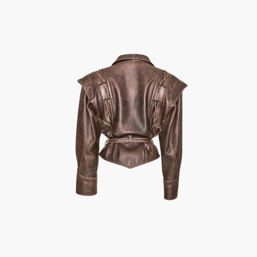 Faux Leather Coat for Women – Chic, Warm & Versatile Outerwear