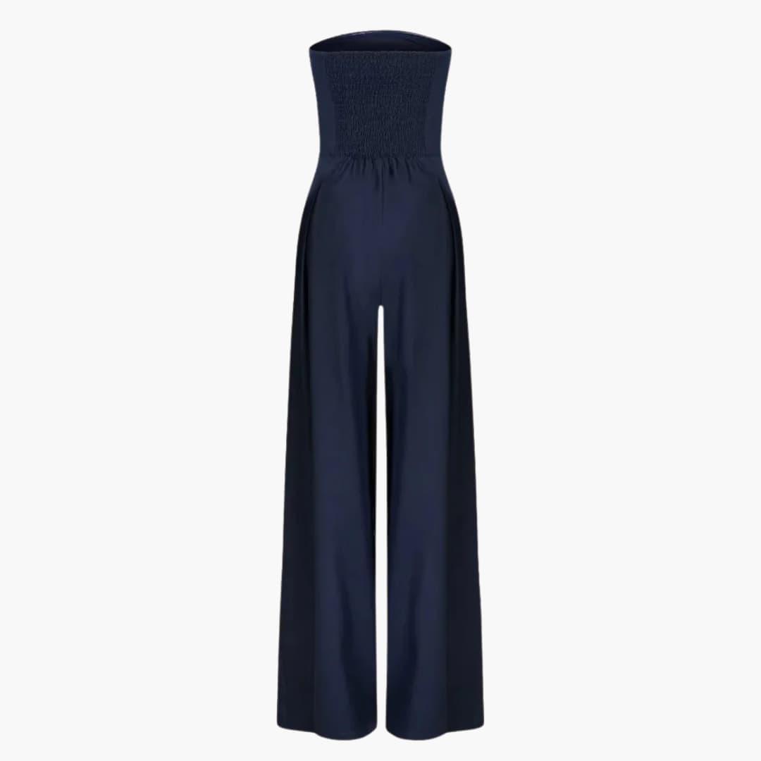 Chic Cotton Jumpsuit – Women's Versatile All-Day Style