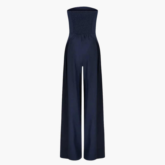 Chic Cotton Jumpsuit – Women's Versatile All-Day Style